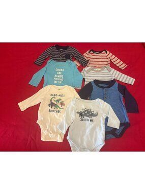 Bundle Baby Boy Set 7 Pieces Size 0-3 M
